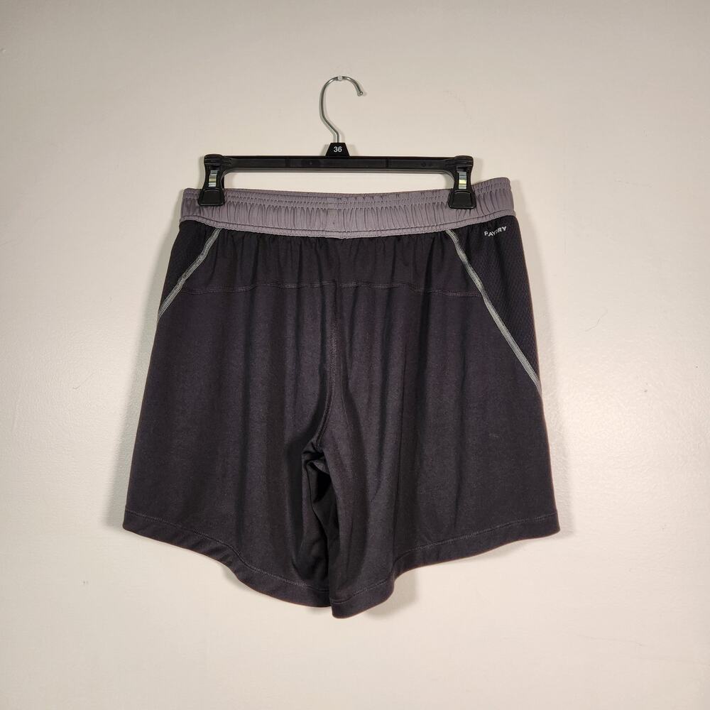 REEBOK Playdry Shorts Womens M Black Gym Activewear Fitness Workout Athleisure - Picture 3 of 10